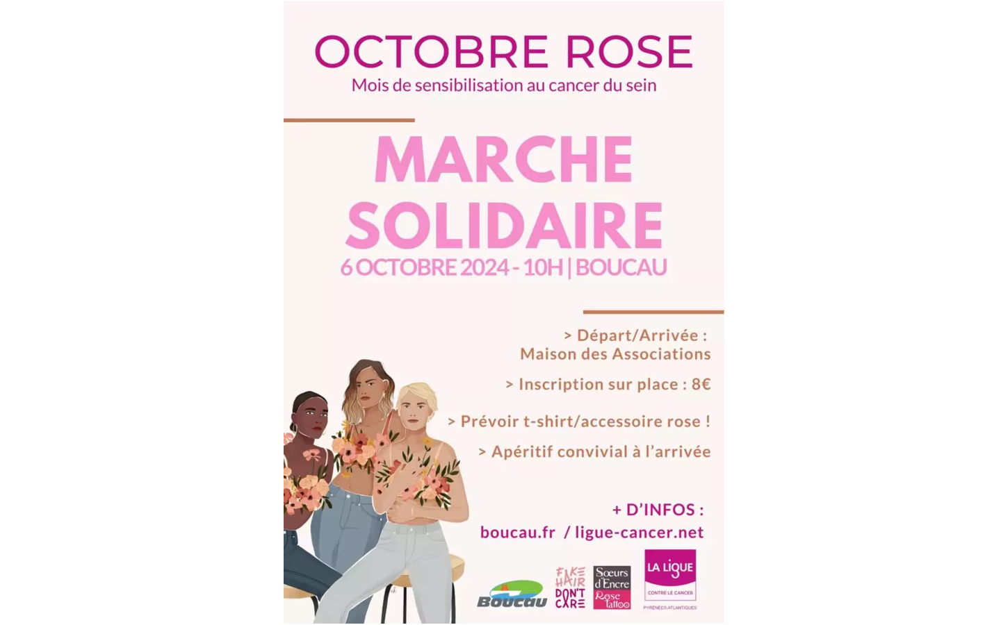 Octobre rose, marche solidaire