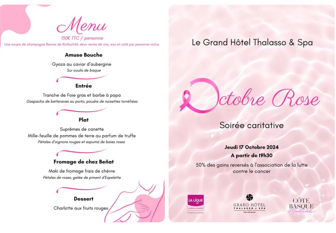 Dîner Caritatif Ligue Contre le Cancer au Gran ...