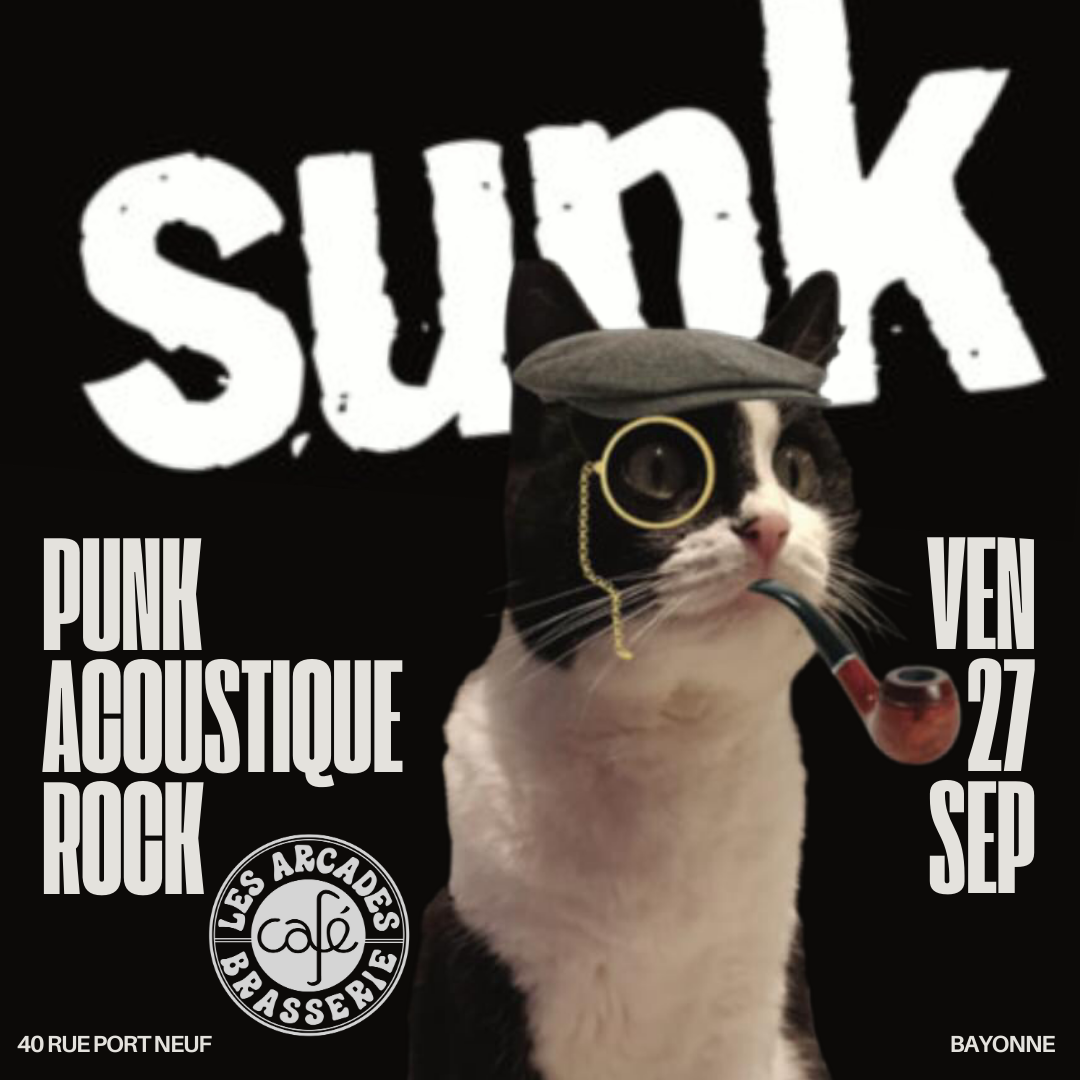 Concert de Sunk aux Arcades