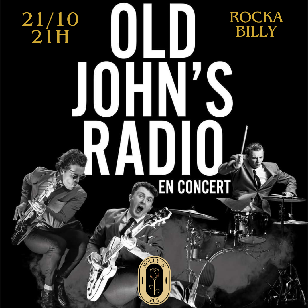 🎸 Old John's Radio en Live au Molly's Pub ! 🎸