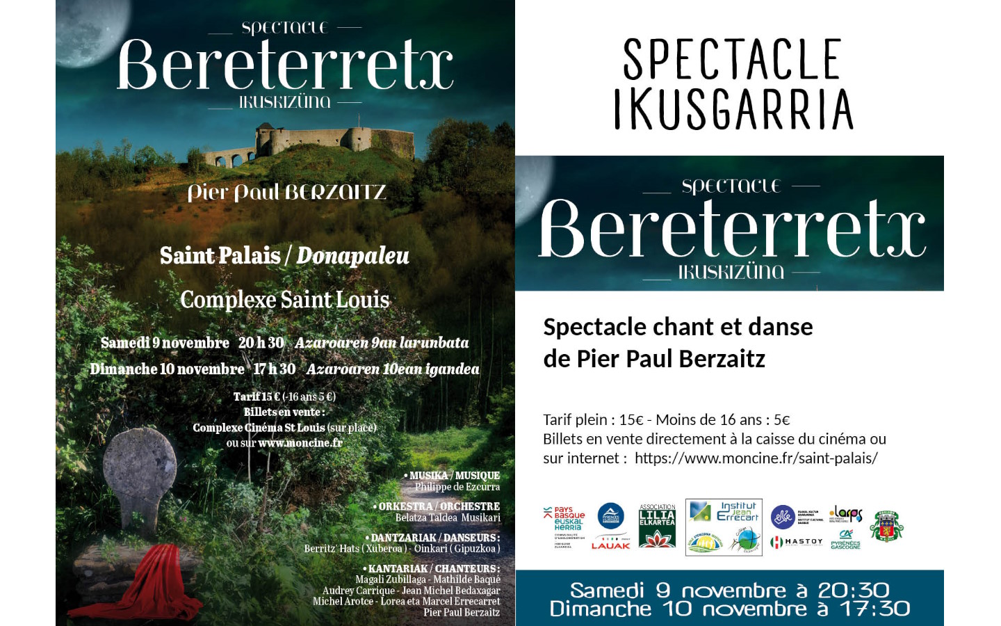 Nouveau Spectacle "Bereterretx" de Pier Paul B ...