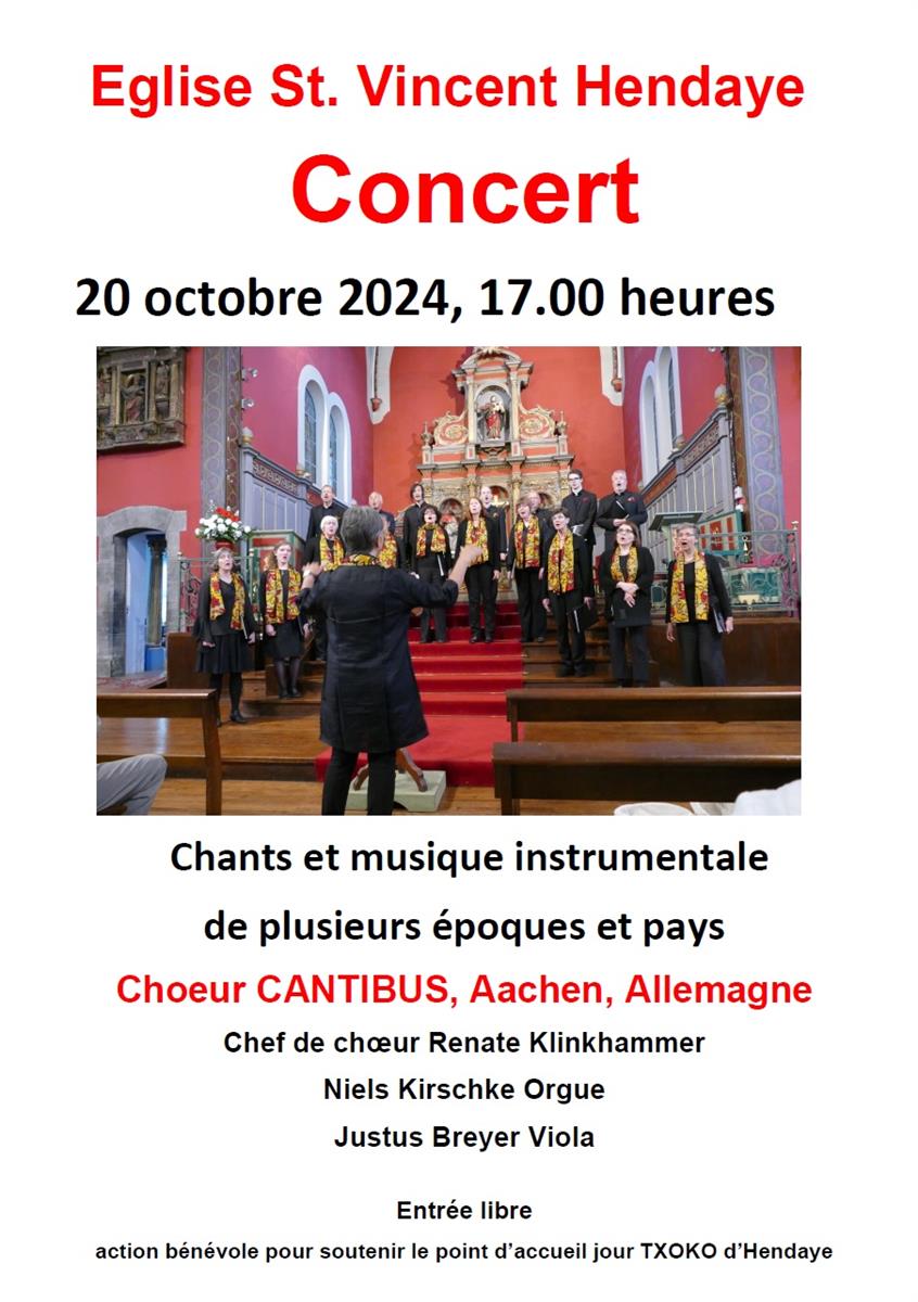 Concert des Vêpres avec le chœur "Cantibus Aachen"