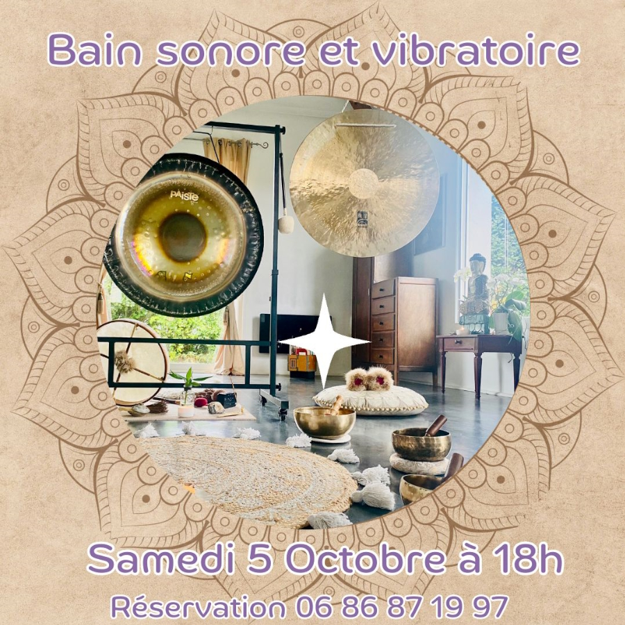 Escale 64 : Bain sonore et vibratoire