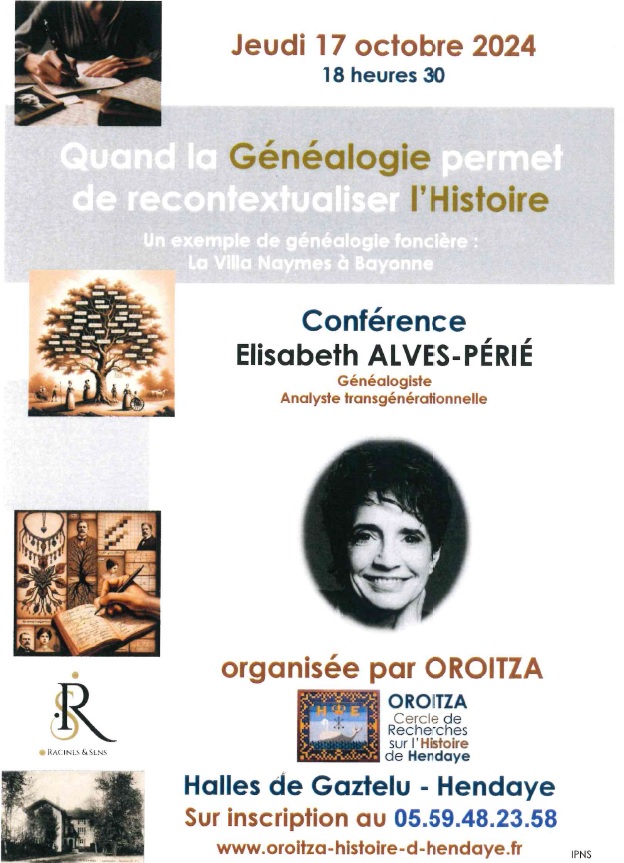 Conférence - Quand la généalogie permet de rec ...