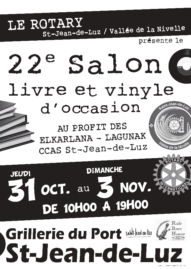 22ème Salon du Livre d'Occasion et du Disque V ...