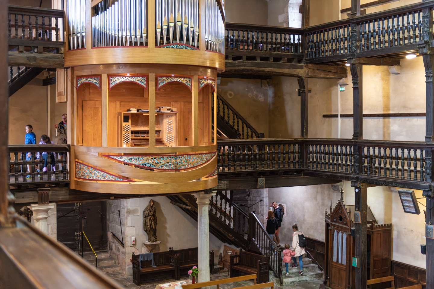 Découvrez l'orgue d'Urrugne avec l'école Erlaitza