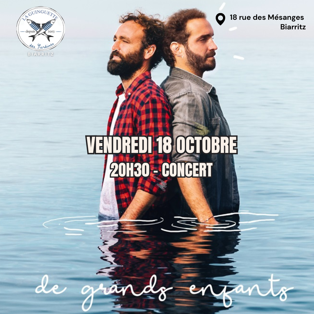 DE GRANDS ENFANTS - CONCERT