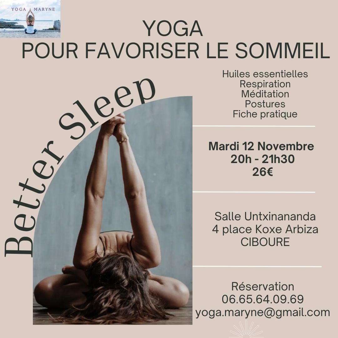 Yoga pour favoriser le sommeil