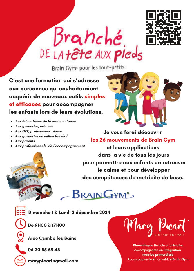 Atelier / Formation : Brain Gym pour les tout- ...