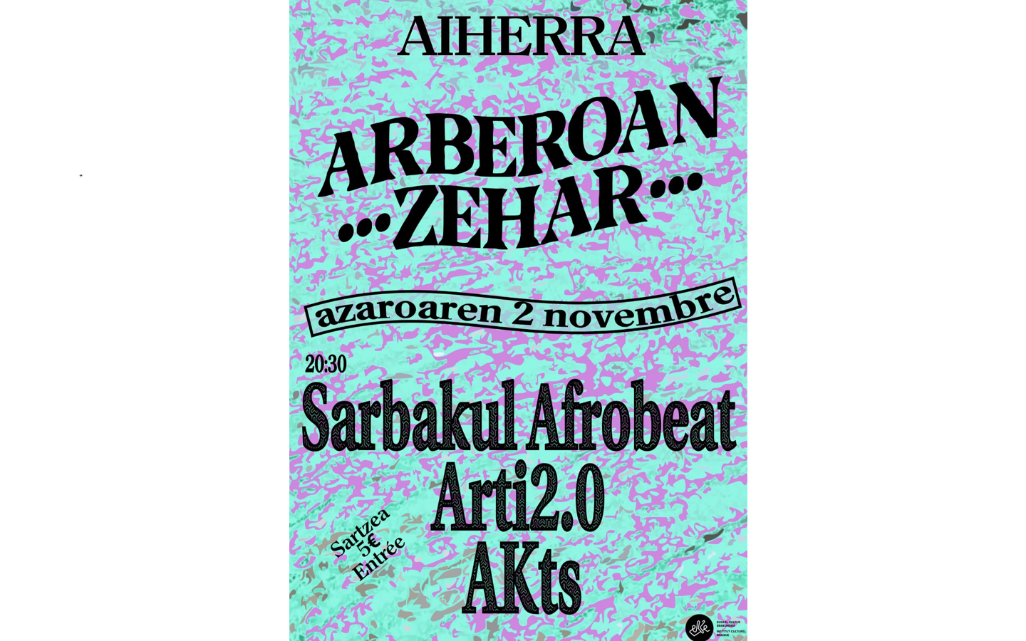 Arberoan Zehar : concert