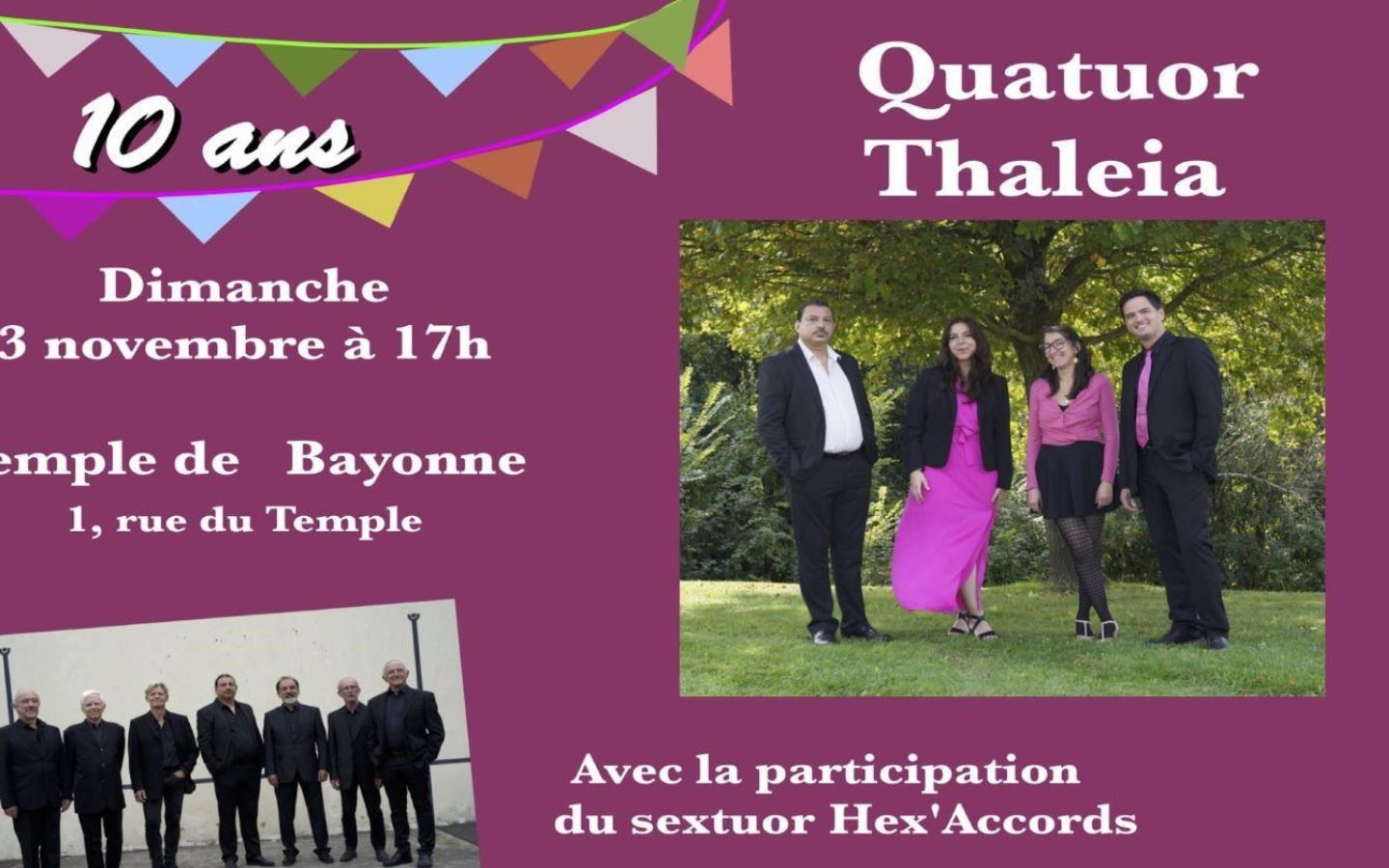 Concert Quatuor Thaleia