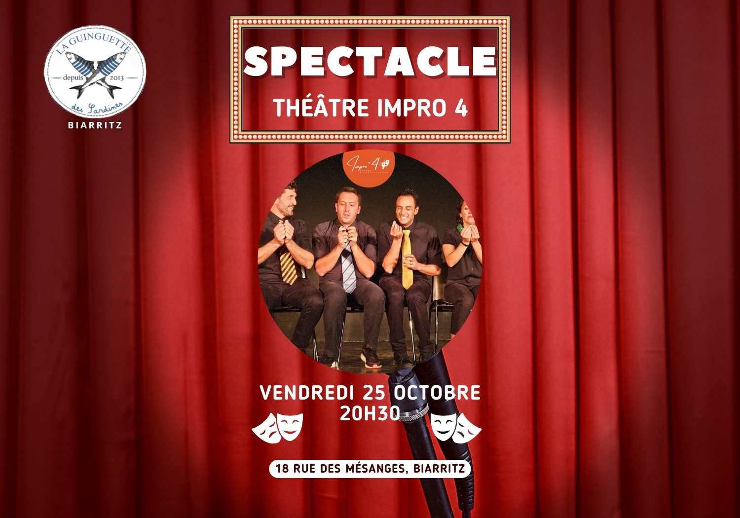 APÉRO THÉÂTRE - IMPRO 4