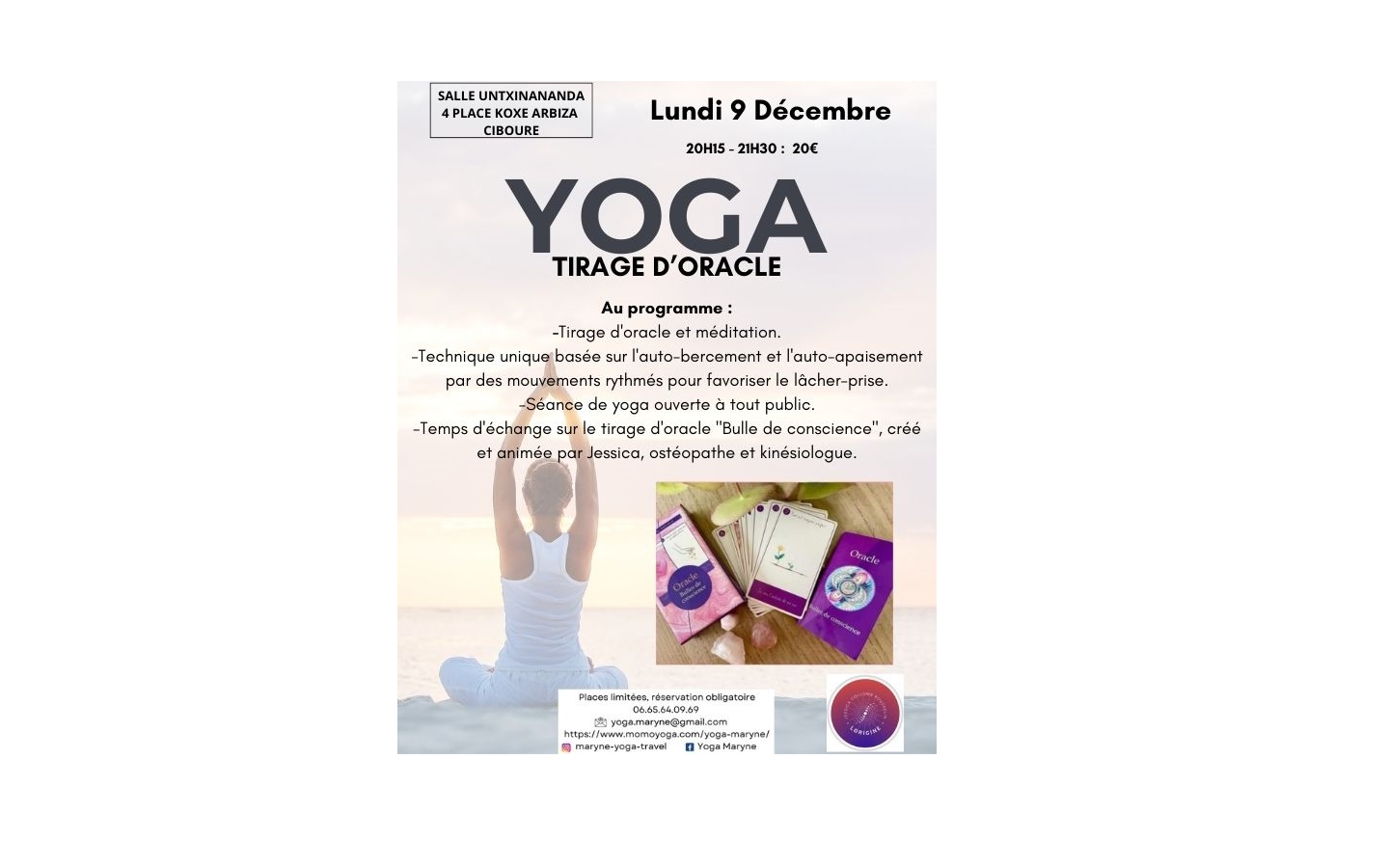 Yoga & Tirage d'oracle