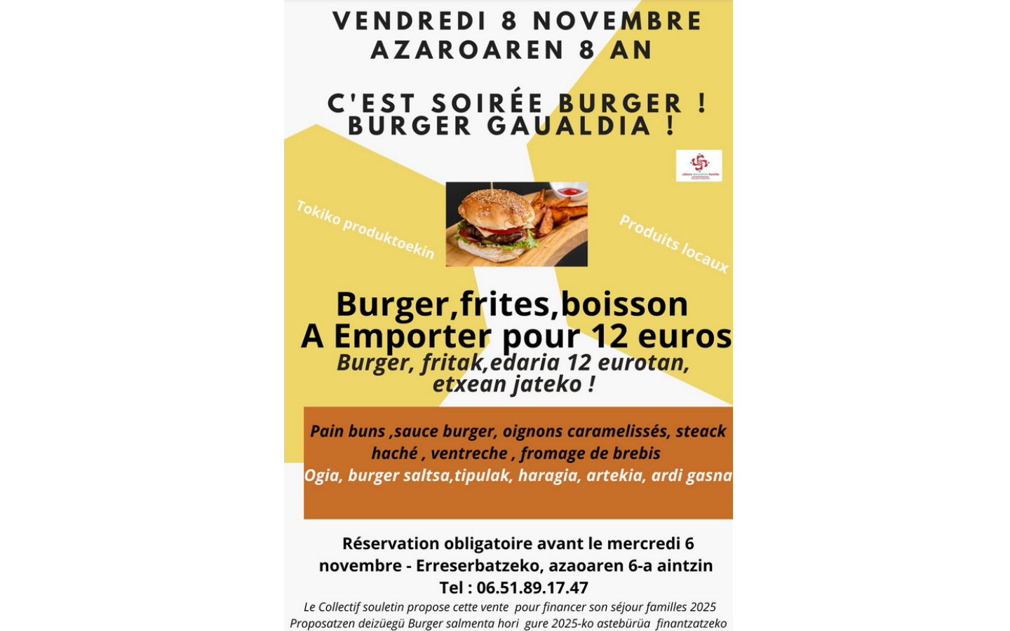 Soirée burger