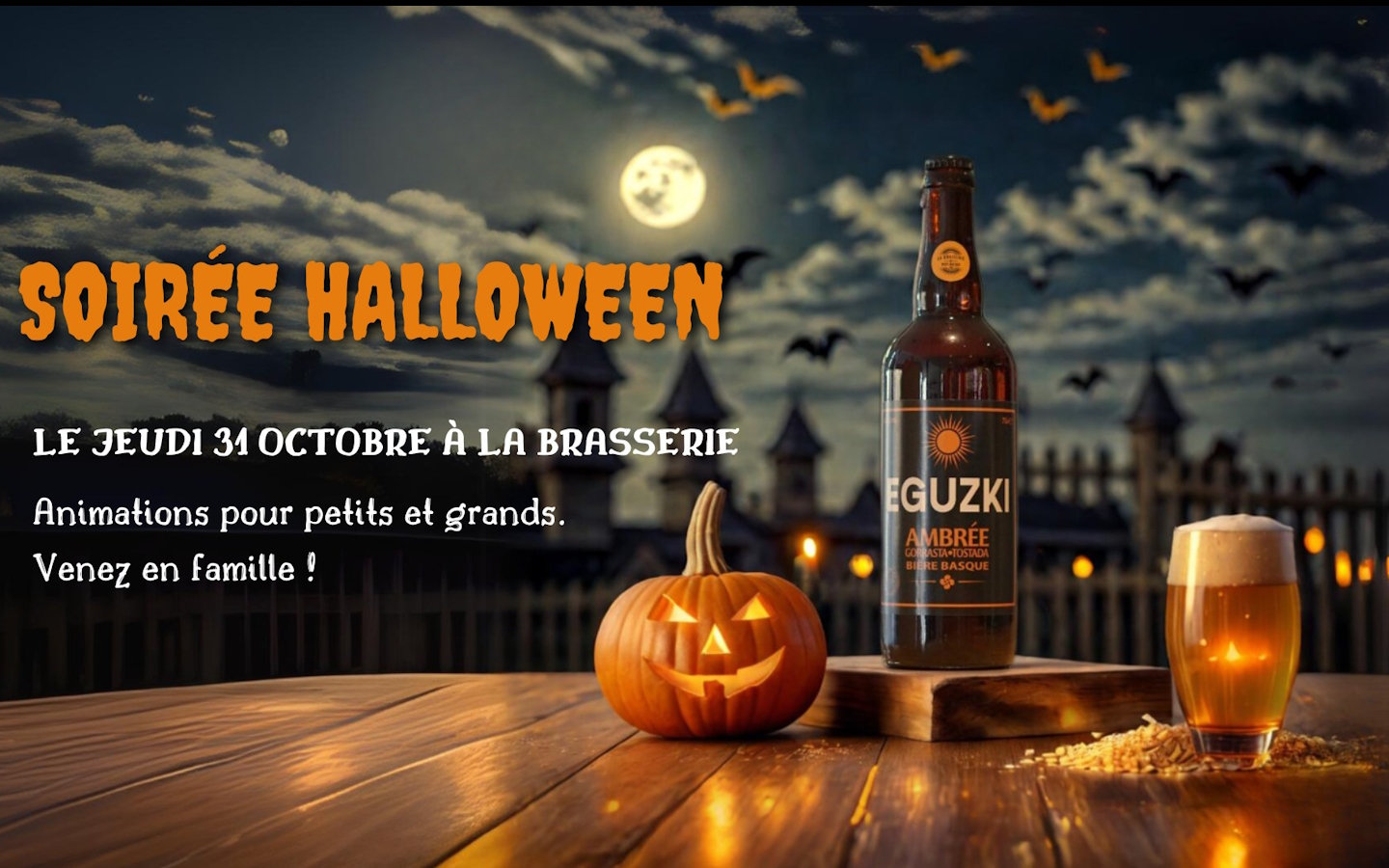 La Brasserie fête Halloween !