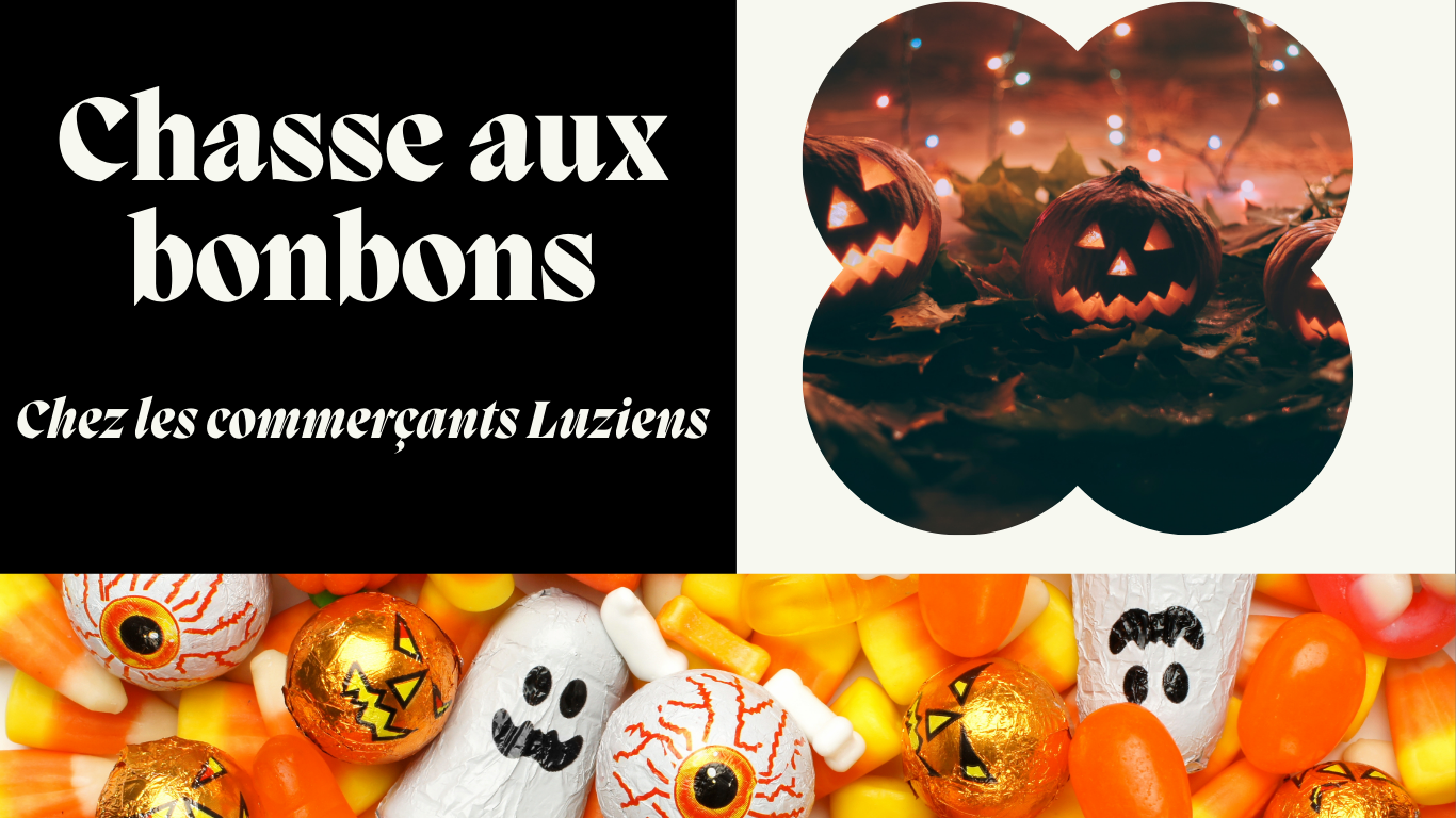 Chasse aux bonbons d'Halloween