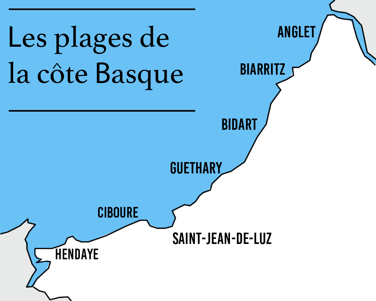 Le meilleur du Pays basque : Le meilleur du Pays basque : sur la Côte Basque  