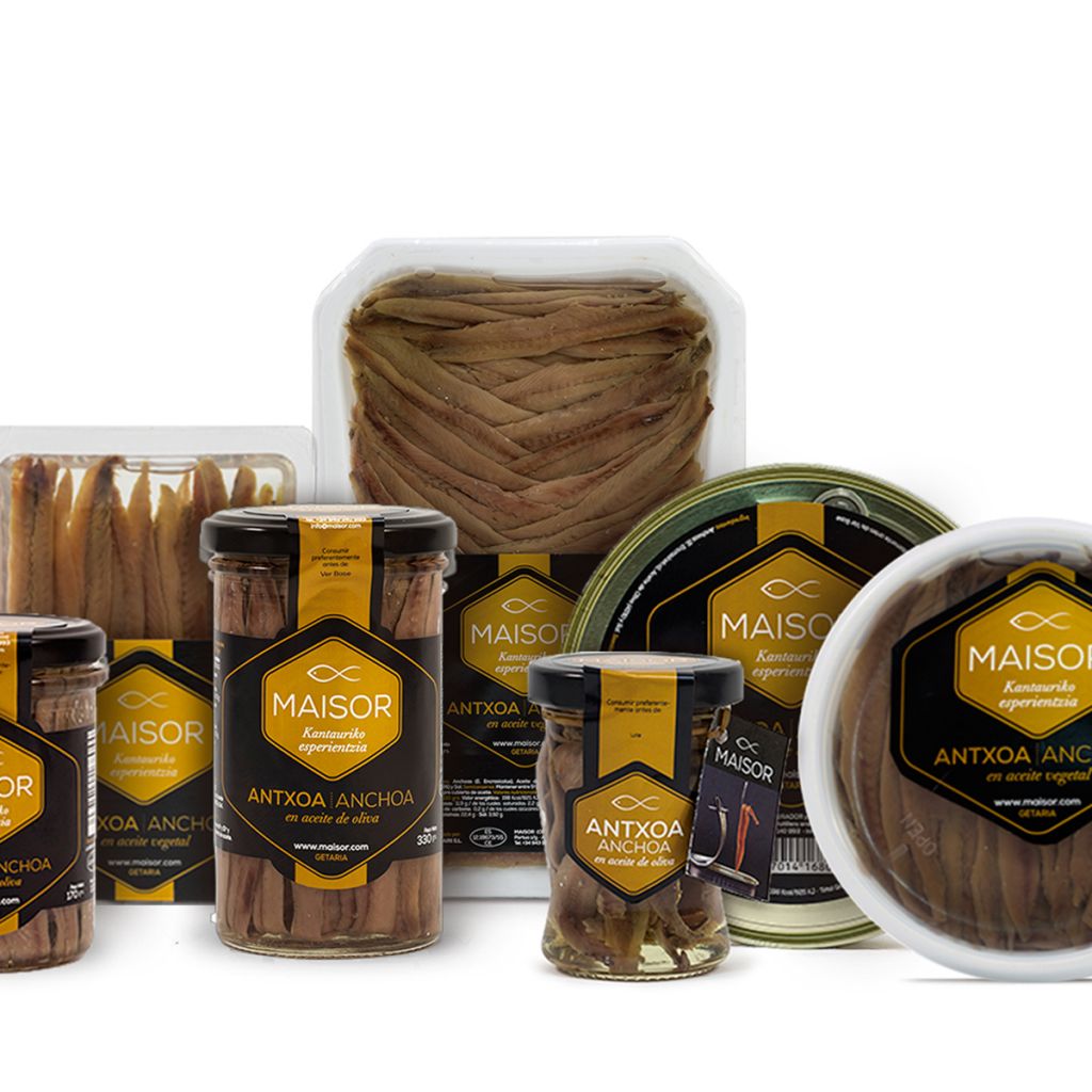 Discover quality products at Maisor Getaria  - Excellence in canned fish